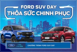 Chương Trình Ford SUV Day- Thỏa sức Chinh Phục