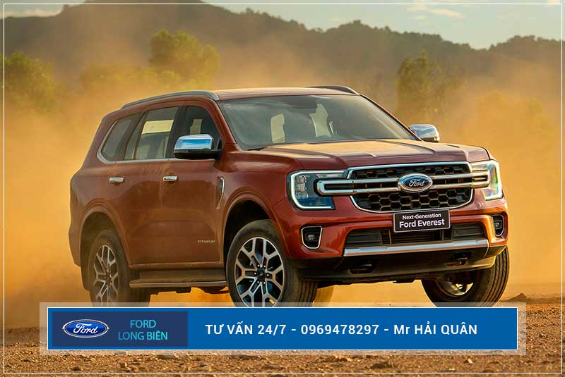 Đánh giá Ford Everest thế hệ mới 2023 kèm giá bán